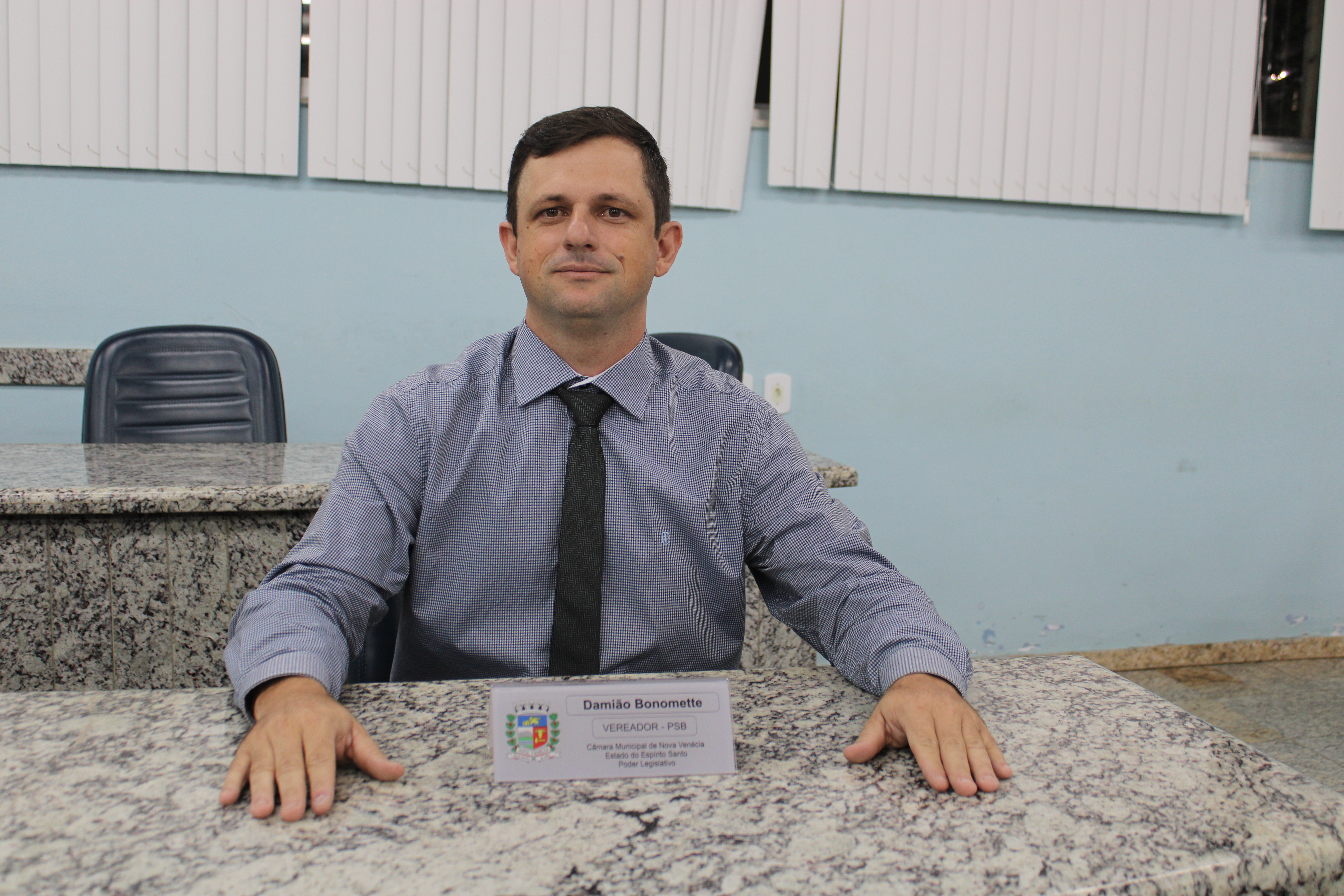 Damião Bonomette é eleito corregedor da Câmara Municipal de Nova Venécia