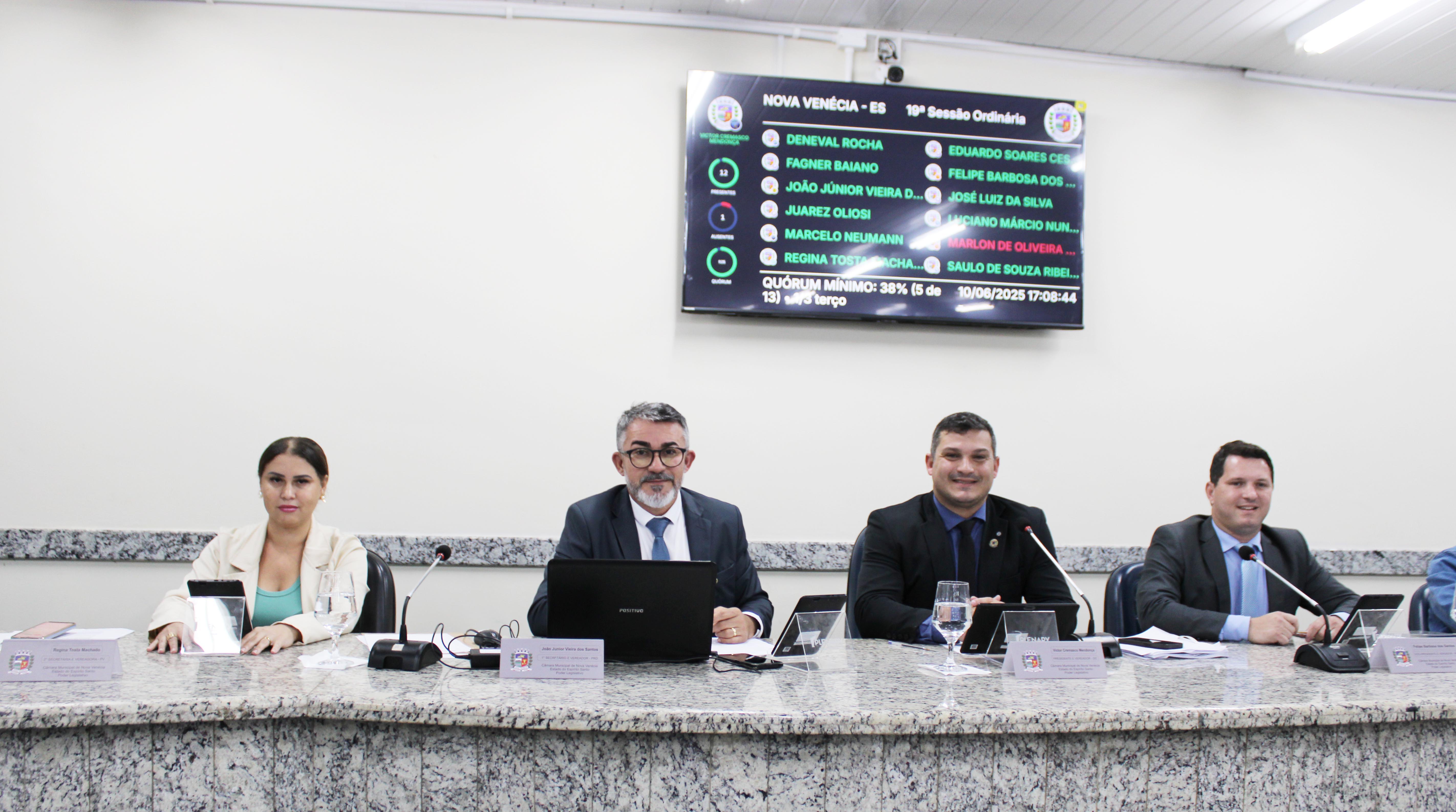 Câmara Municipal de Nova Venécia inaugura novo sistema de votação eletrônica