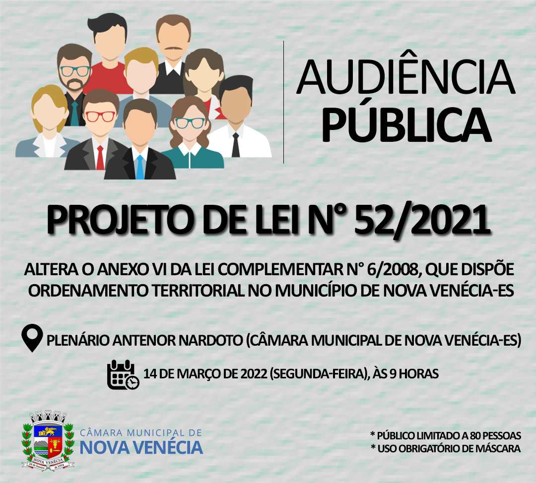 Câmara Municipal realiza audiência pública sobre funcionamento de empreendimentos