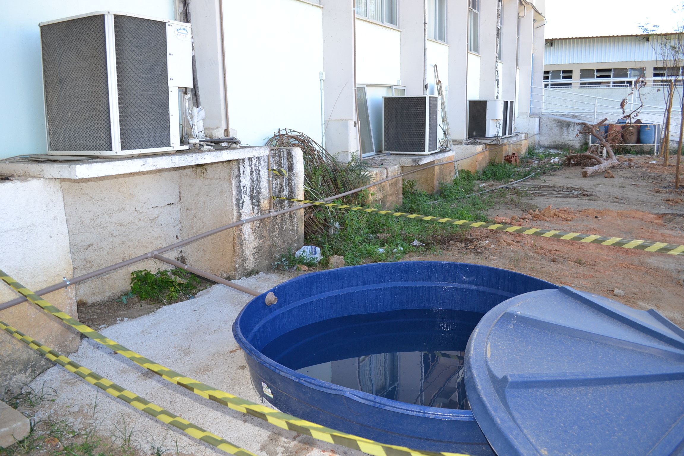 Sustentabilidade: Câmara de Vereadores de Nova Venécia implanta projeto de captação de água e arboriza pátio